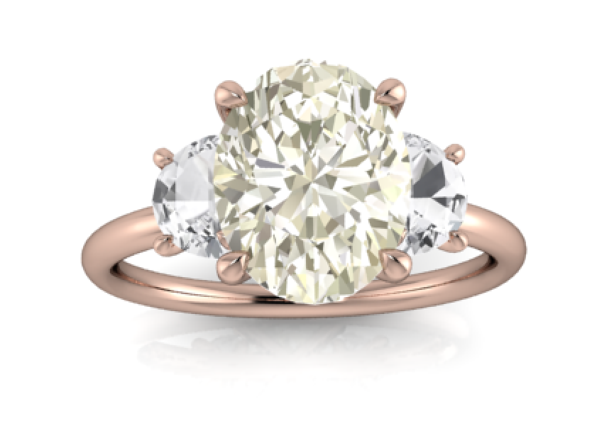 Custom listing for A: final payment for sapphire and diamond engagement ring