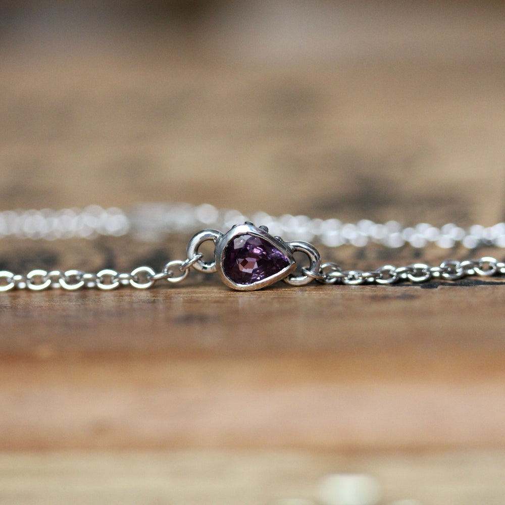 Pear Sapphire Bracelet
