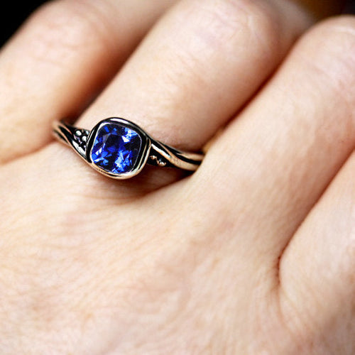 rustic-sapphire-engagement-ring