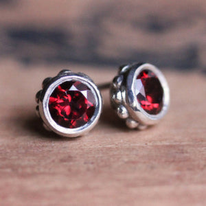 Handmade-Ethical-Red-Garnet-Bezel-Stud-Earrings-02