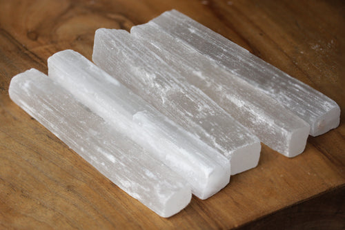 Large Selenite Wand Cleansing Crystal, Ethically Sourced