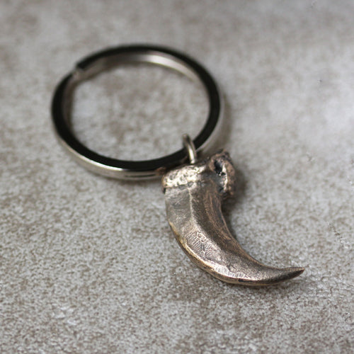 Bronze Wolf Claw Keychain