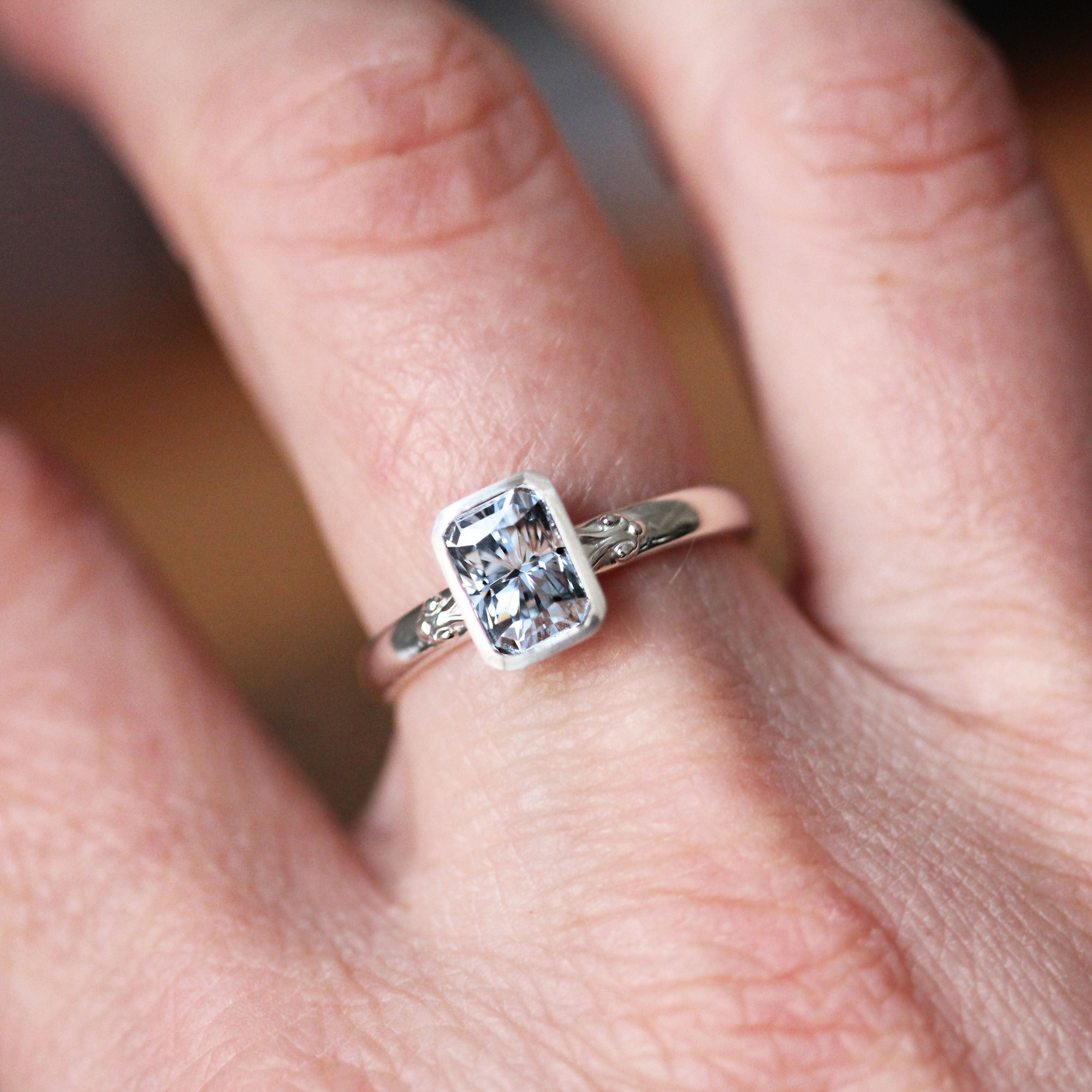 Moissanite Ring