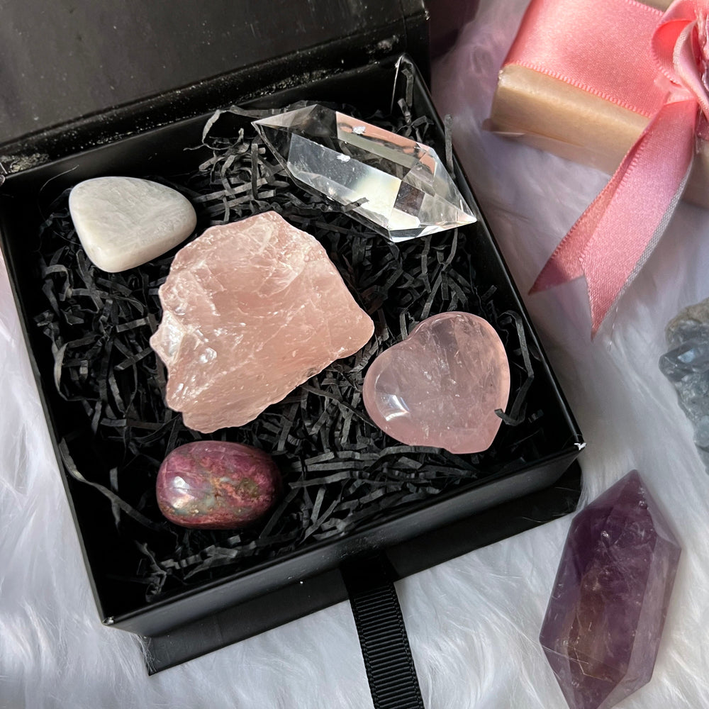 Self-Love Gemstone Kit, Ethically Sourced Crystal Set
