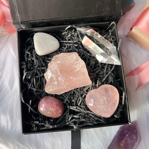 Self-Love Gemstone Kit, Ethically Sourced Crystal Set