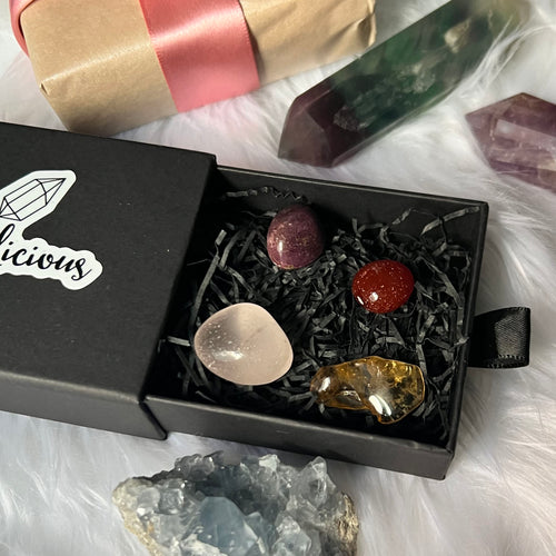 Self-Love Gemstone Kit, Ethically Sourced Crystal Set
