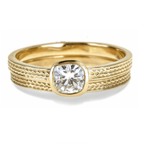 moissanite-engagement-rings-yellow-gold