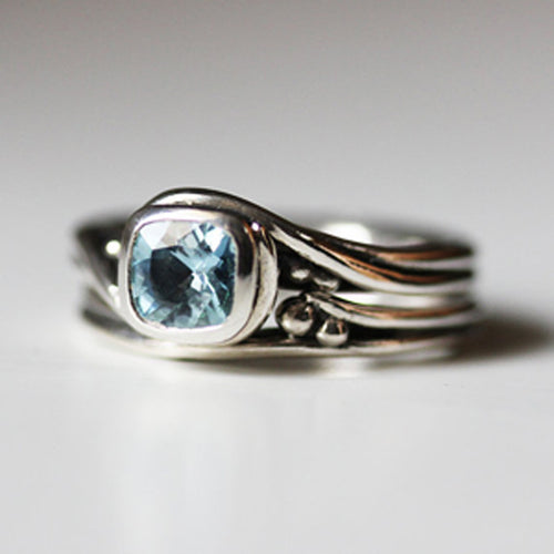 handmade-ethical-Rustic-Pirouette-Engagement-Set-in-Sterling-Silver-and-Aquamarine-02