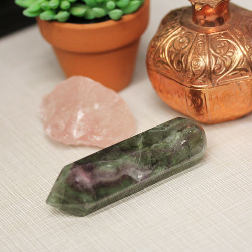 Fluorite Point or Wand, Ethically Sourced