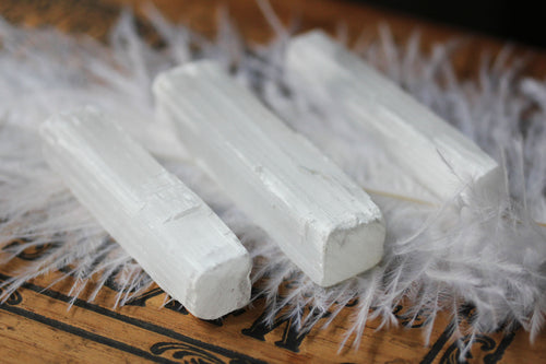 Selenite Cleansing Crystal, Ethically Sourced